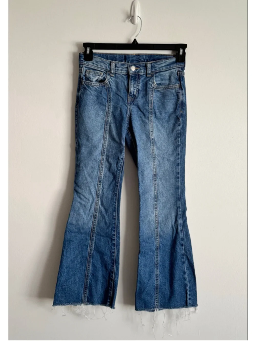 Girls Cat & Jack Flare Jeans Size 12 Blue